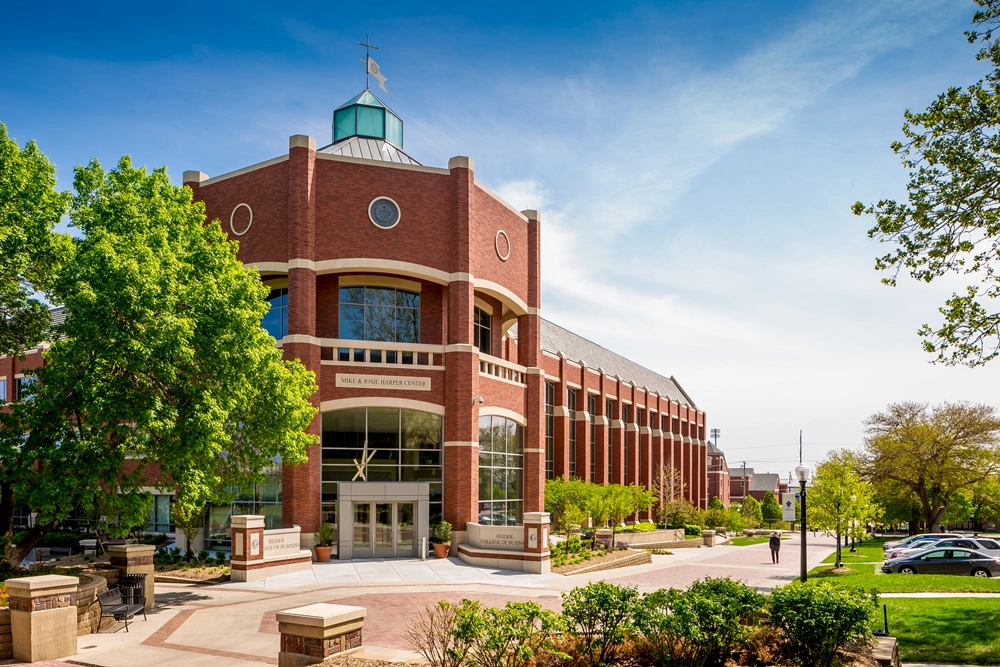 The Creighton University Harper Center rotunda received a makeover with the help of Opus AE Group.